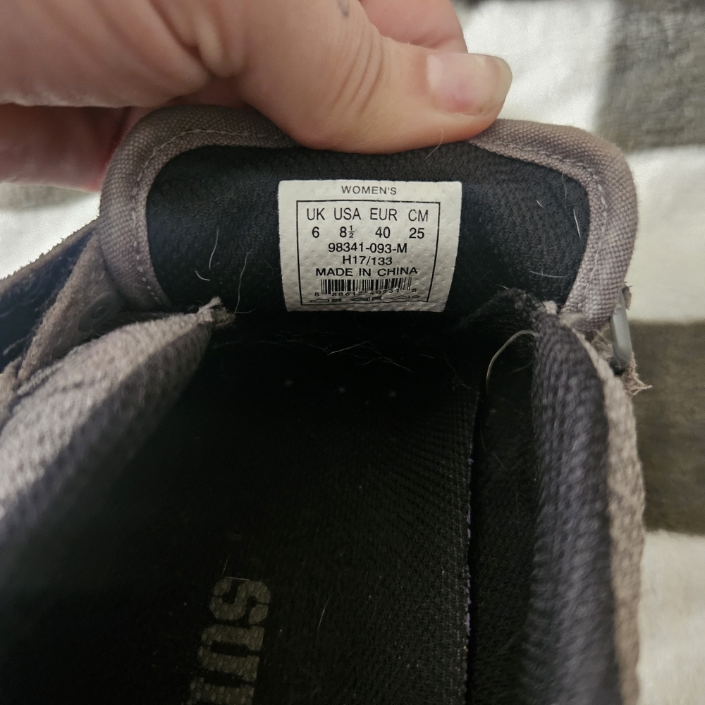 Supra Grey Slip On Skate Shoe - Picture 7 of 7
